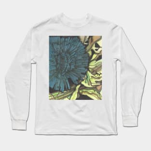 Blue Dandelion, Dare to be Different! Long Sleeve T-Shirt